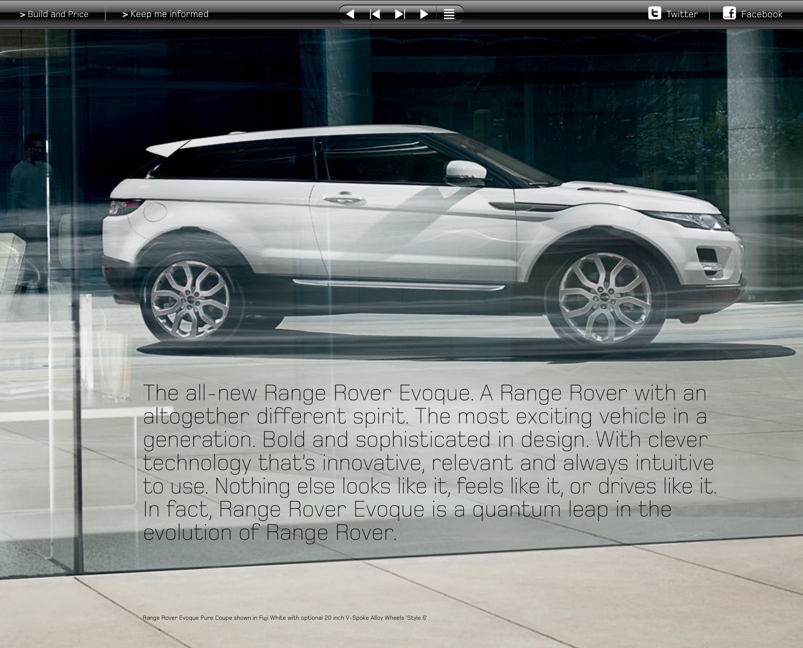 2012 Land Rover Evoque Brochure Page 36